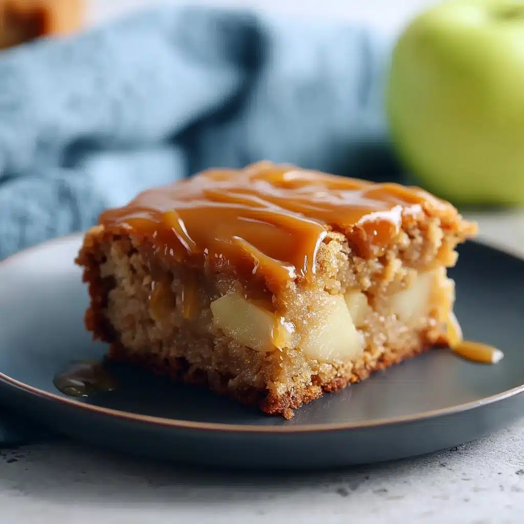 Salted Caramel Apple Sheet Cake Recipe