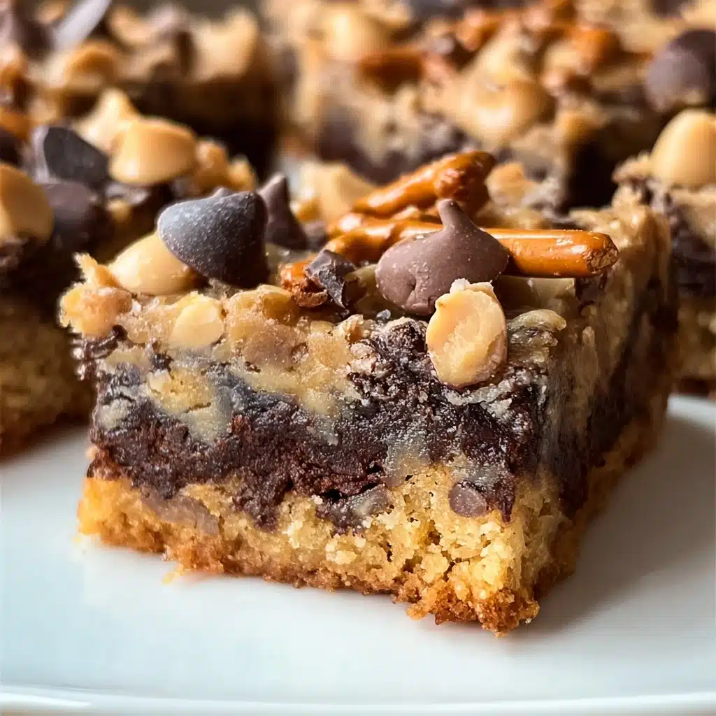 PEANUT BUTTER PRETZEL MAGIC BARS Recipe