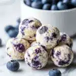 Blueberry Cheesecake Protein Bites Recipe