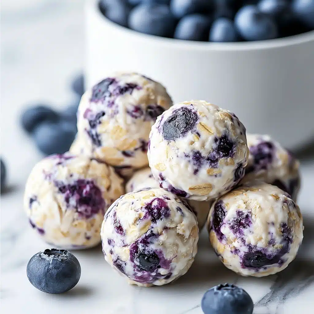 Blueberry Cheesecake Protein Bites Recipe
