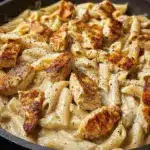 Ultimate Cajun Mozzarella Chicken Ranch Pasta Recipe