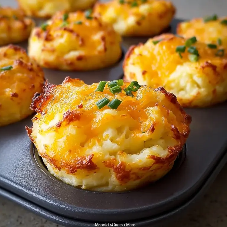 Cheesy Mashed Potato Puffs Recipe