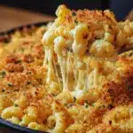 Baked Mac & Cheese with Crispy Topping Recipe