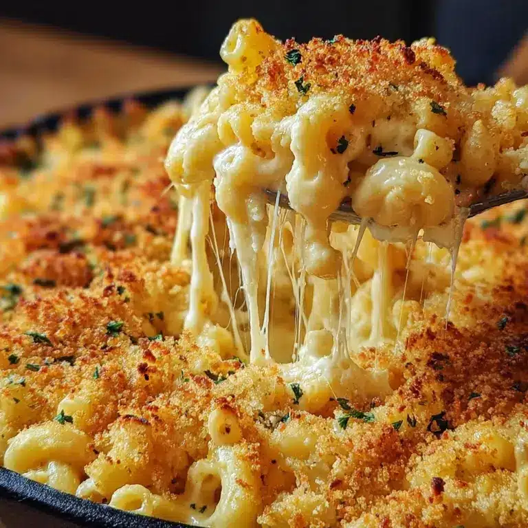 Baked Mac & Cheese with Crispy Topping Recipe