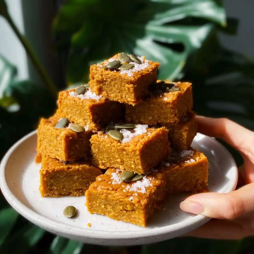 Brown Butter Pumpkin Blondies Recipe - Recipe Image