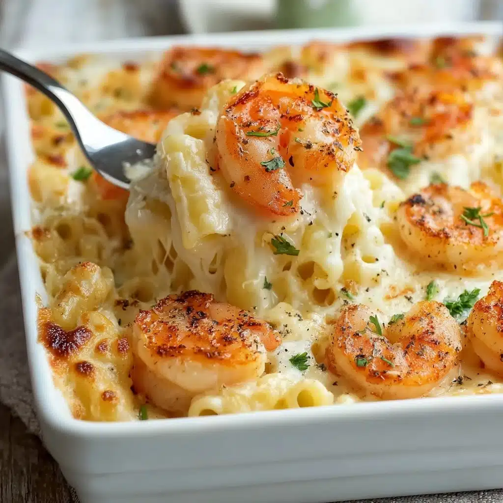 Shrimp Scampi Pasta Bake Recipe - Recipe Image