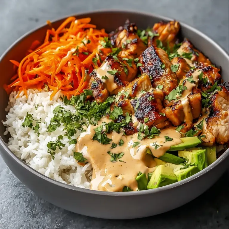 Bang Bang Chicken Bowl Recipe