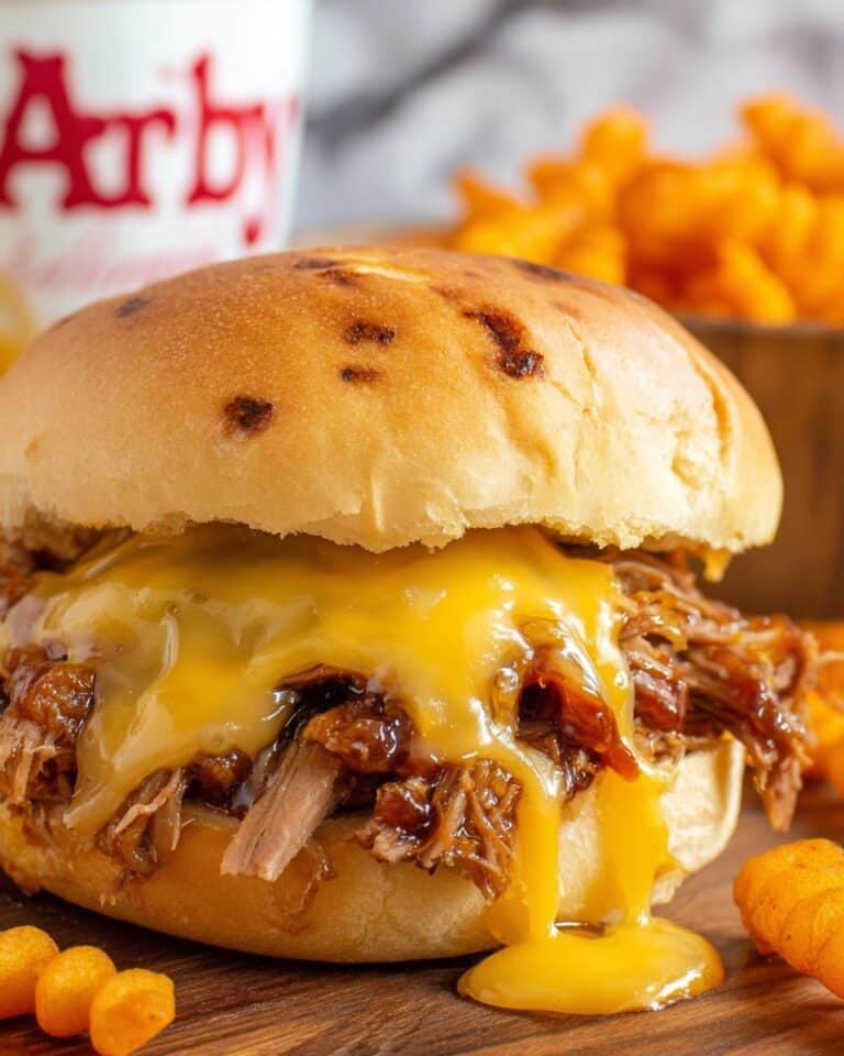 Slow Cooker Beef and Cheddar Sandwiches Recipe