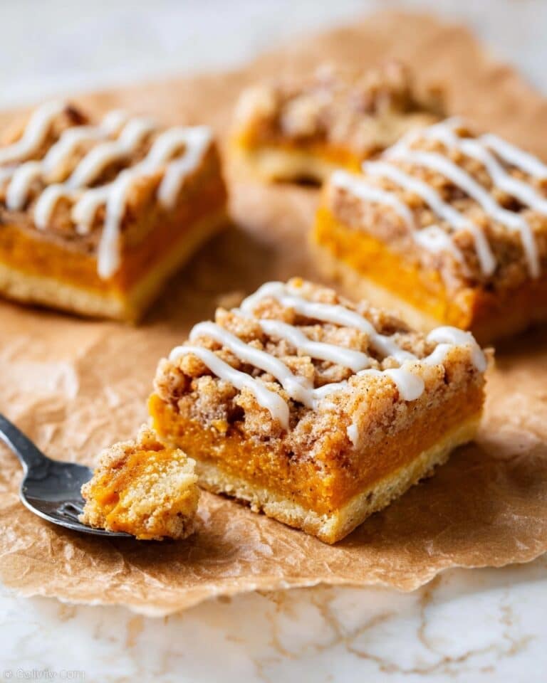 Pumpkin Streusel Bars Recipe