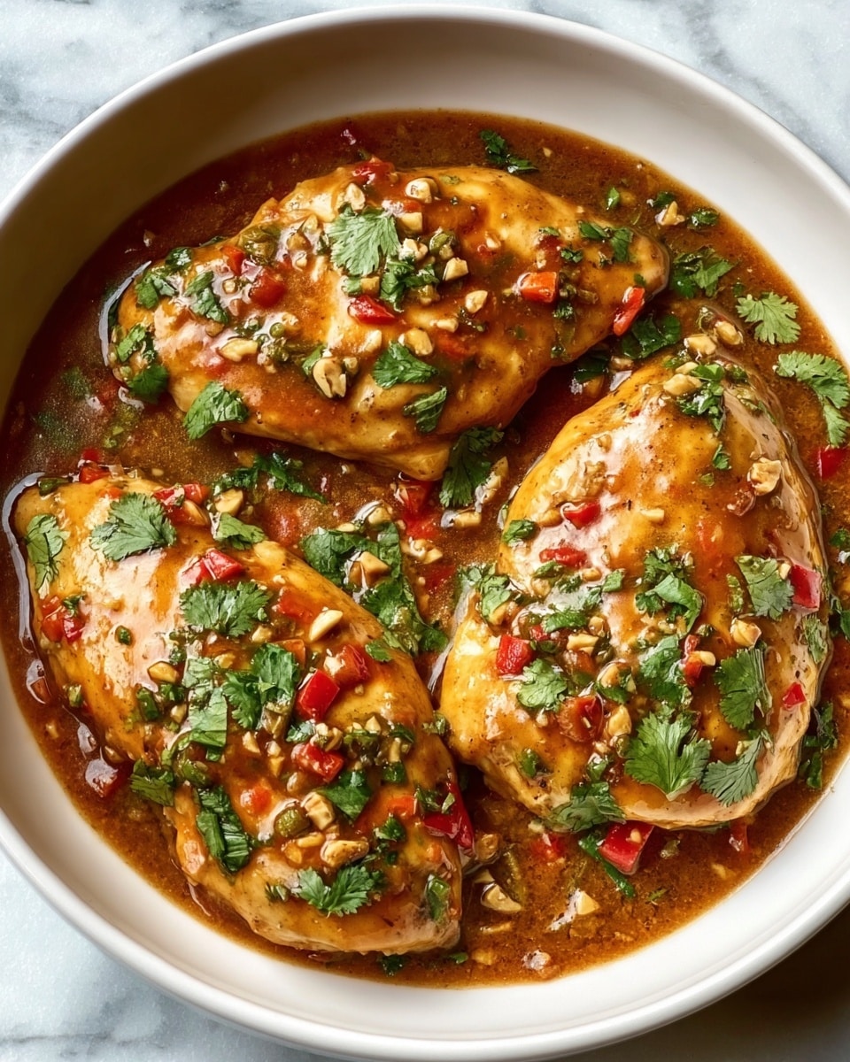 Slow-Cooked Thai Peanut Chicken Recipe