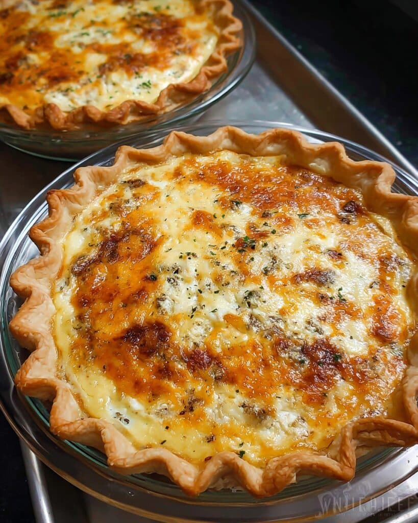 Butternut Squash, Caramelized Onion, and Goat Cheese Quiche Recipe
