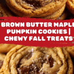 Brown Butter and Maple Chewy Pumpkin Cookies Recipe