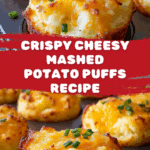 Cheesy Mashed Potato Puffs Recipe