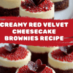 Red Velvet Cheesecake Brownies Recipe