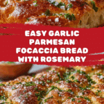 Garlic Parmesan Focaccia Bread Recipe