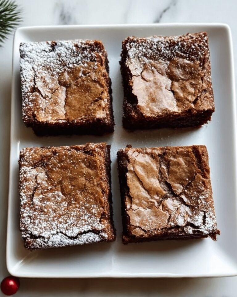 Gingerbread Brownies Recipe