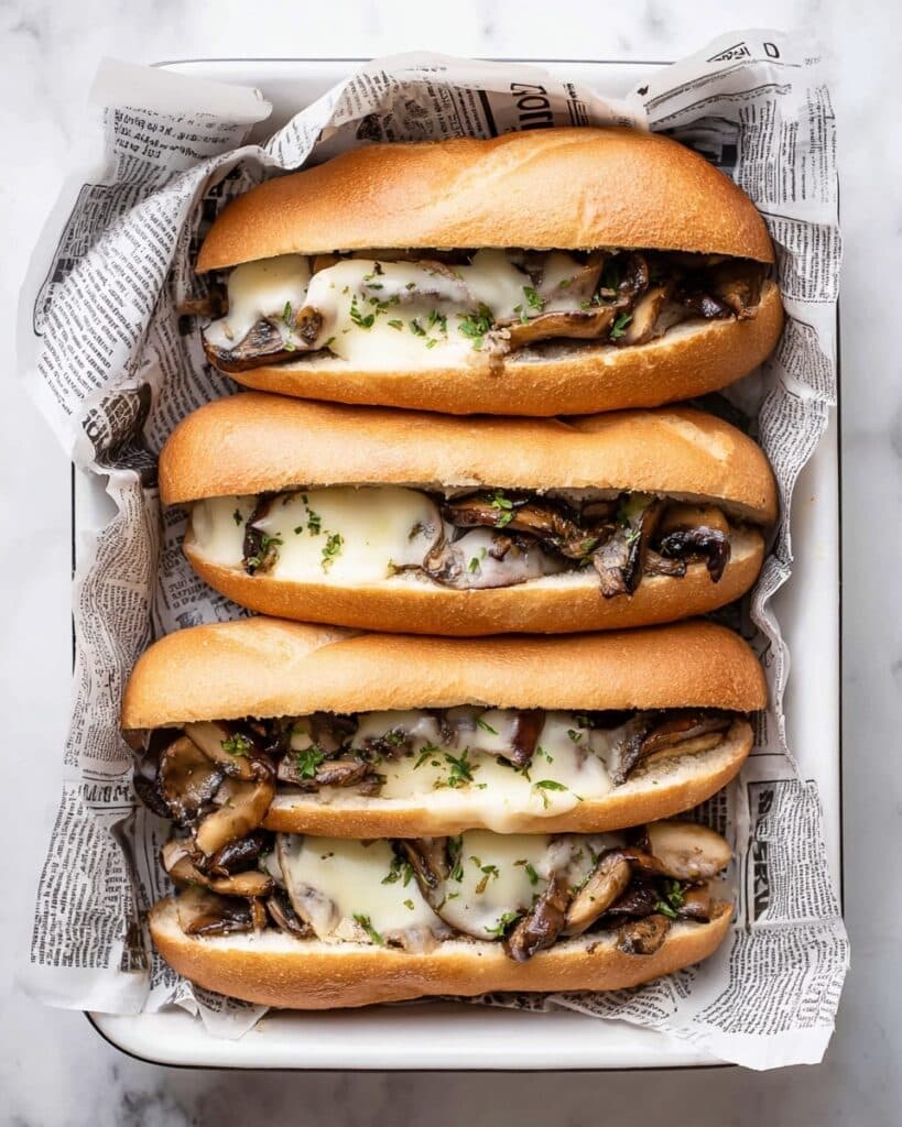 Vegetarian French Dip Sandwiches Recipe