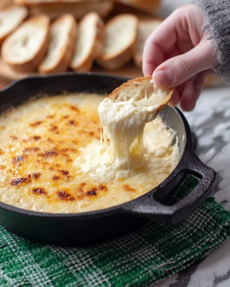 Roasted Garlic and Gruyere Cheese Dip Recipe