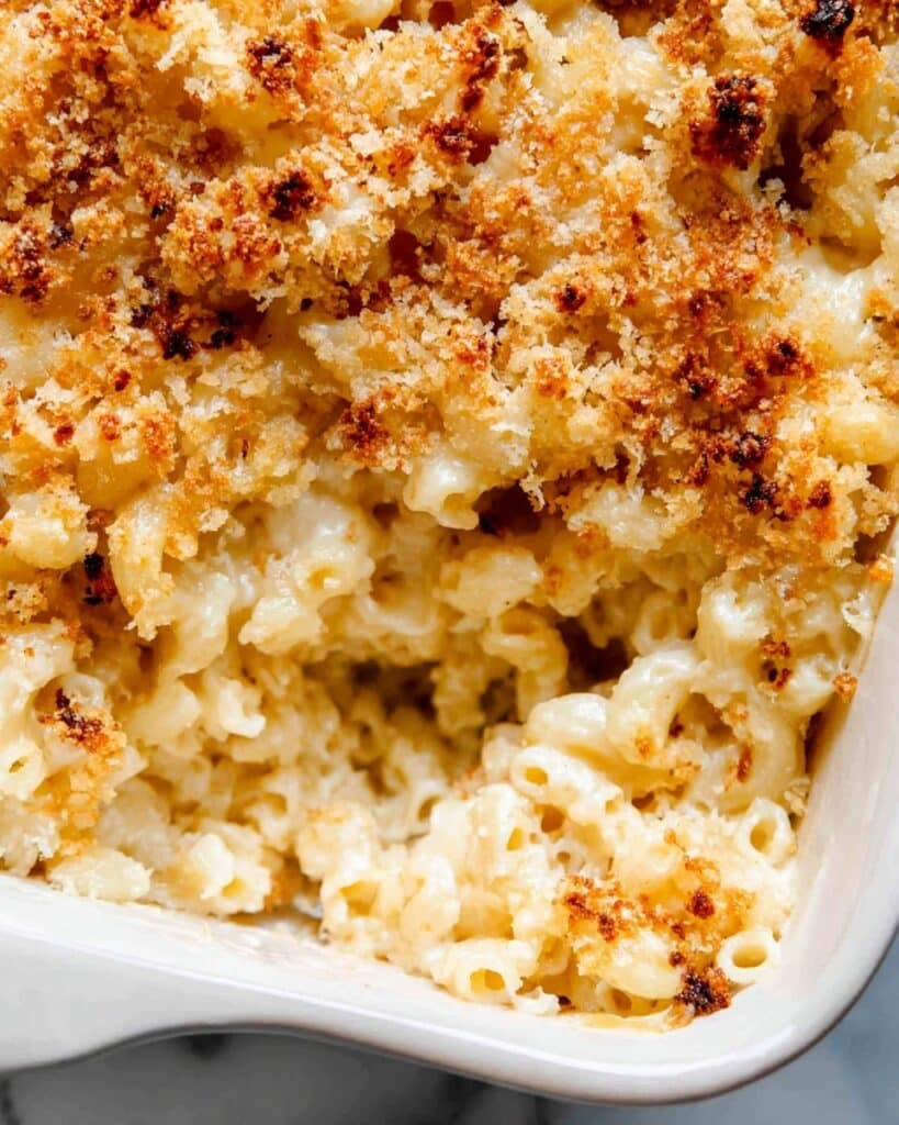 Gruyere Mac and Cheese with French Onion Crust Recipe