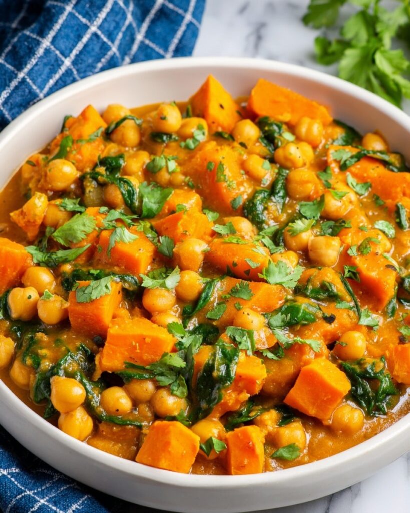 Sweet Potato and Chickpea Curry Recipe