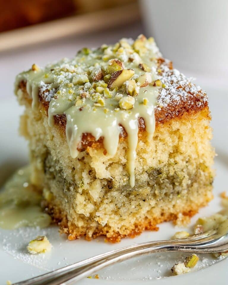 Vegan Pistachio Coffee Cake Recipe
