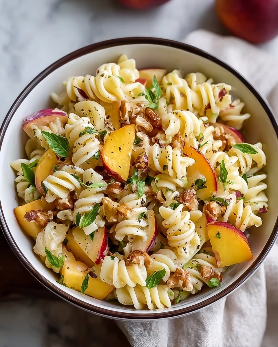 Autumn Apple Pasta Salad Recipe