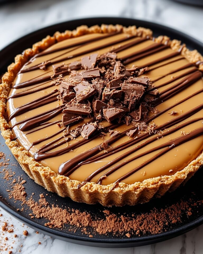 Chocolate Biscoff Tart Recipe