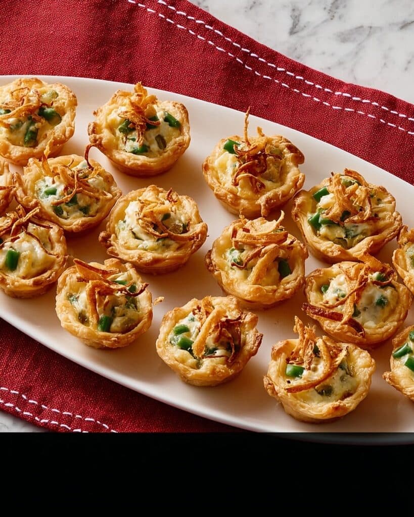 Green Bean Casserole Bites Recipe