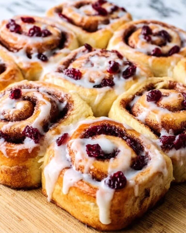 Cranberry Orange Cinnamon Rolls Recipe