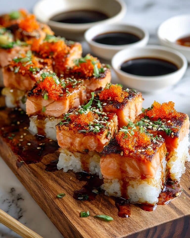 Spicy Salmon Sushi Bake Recipe
