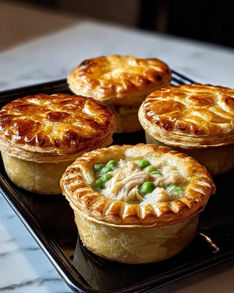 Mini Chicken Pot Pies Recipe