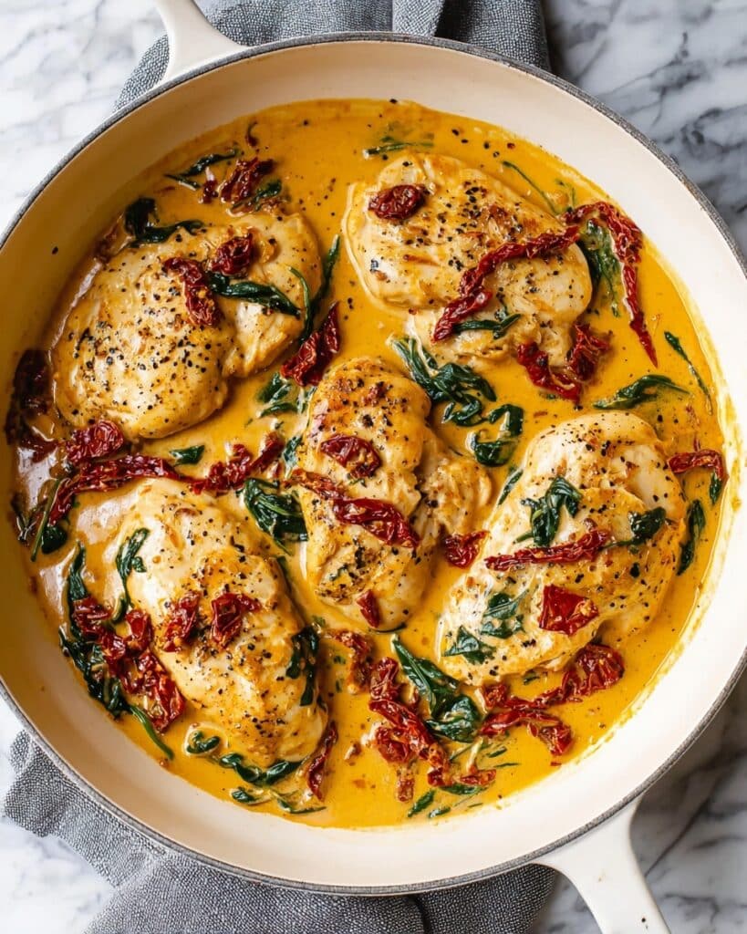 Creamy Tuscan Chicken Recipe
