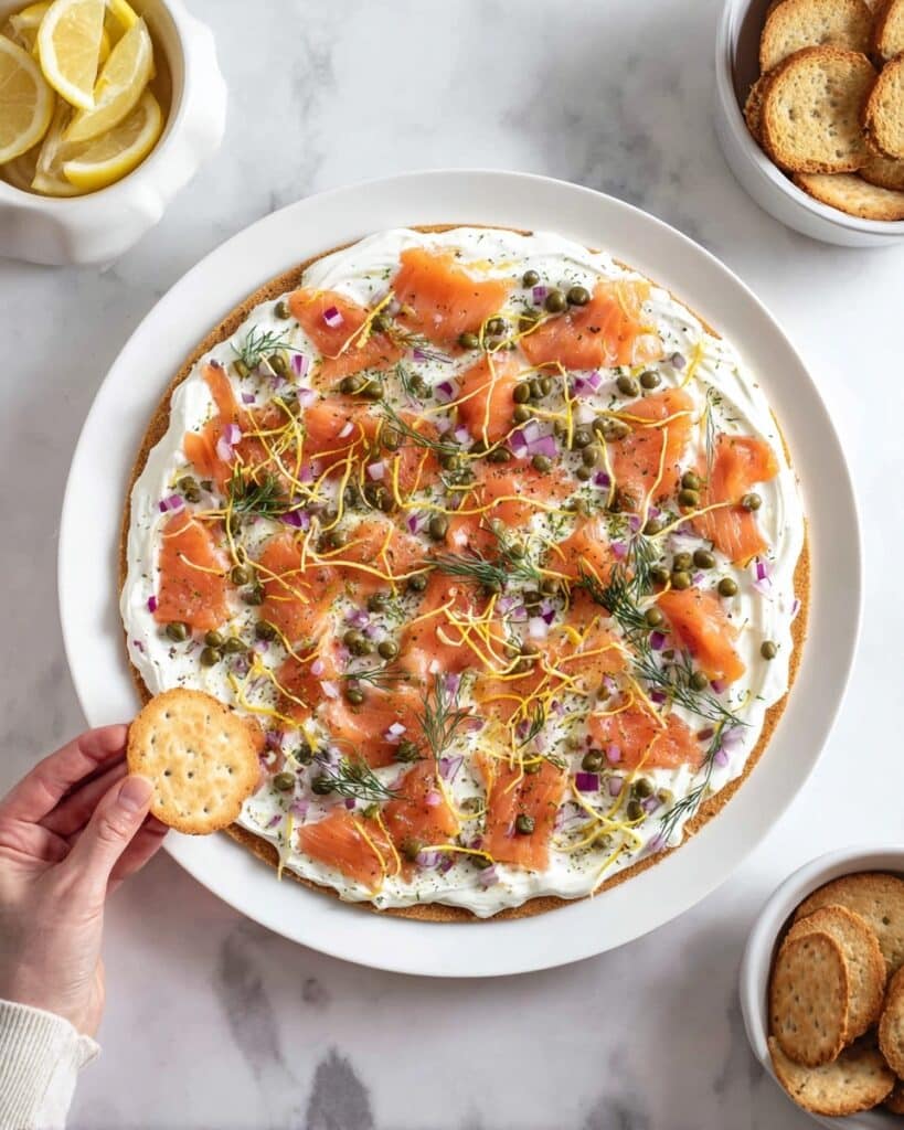 Smoked Salmon Bagel Dip Recipe