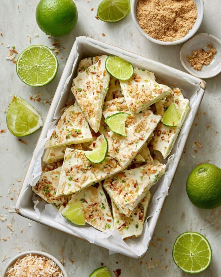 Key Lime Pie Yogurt Bark Recipe