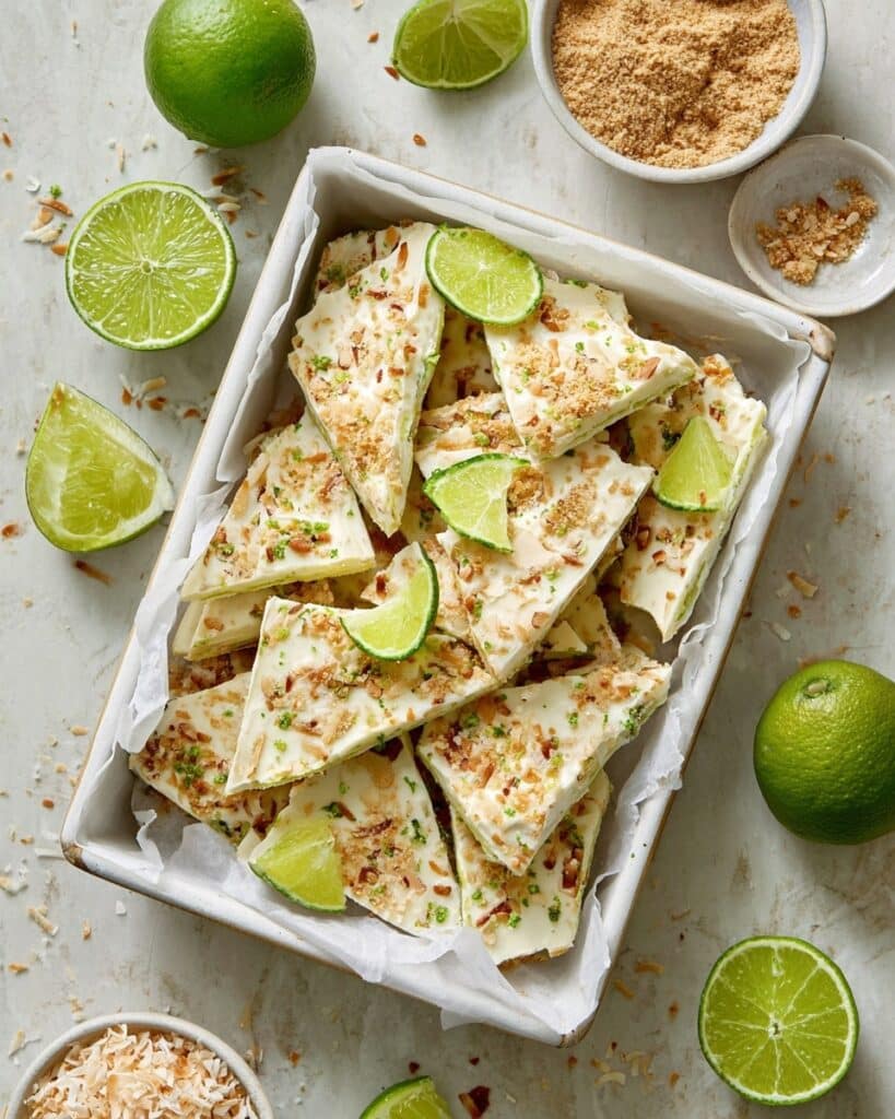 Key Lime Pie Yogurt Bark Recipe