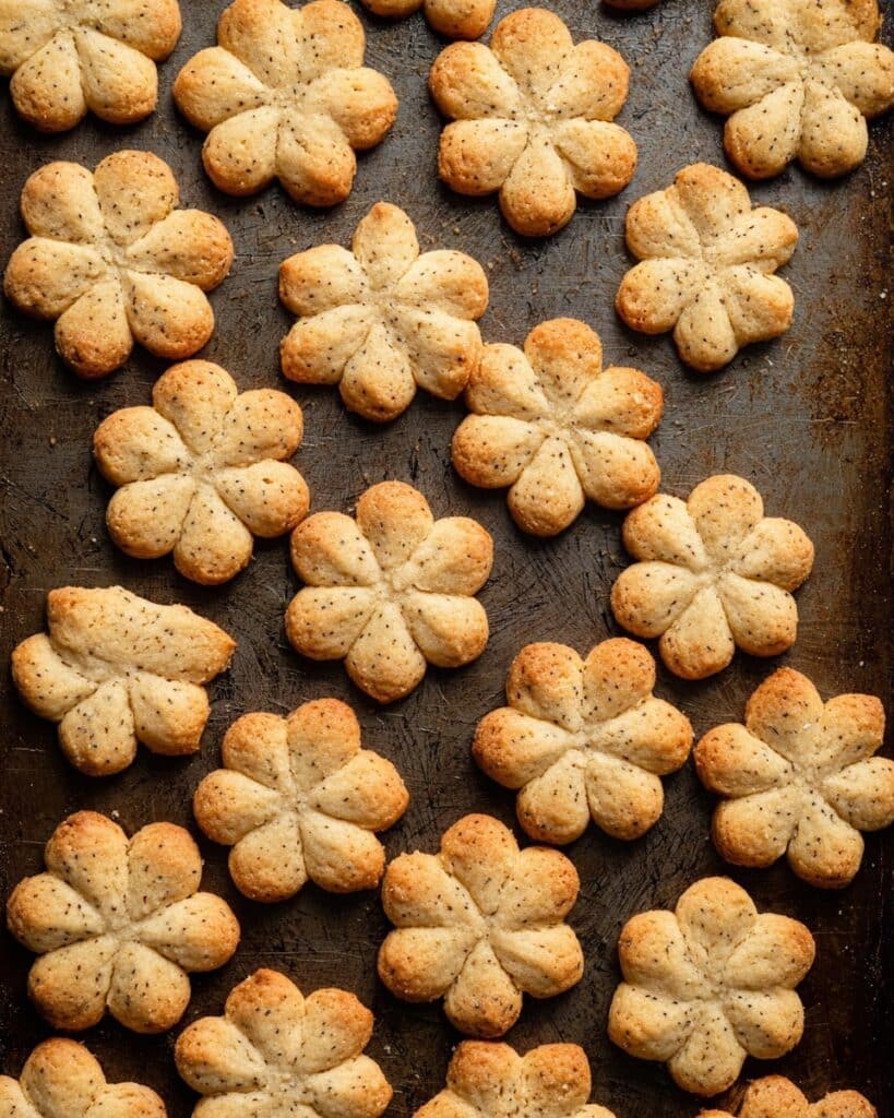 White Cheddar Spritz Crackers Recipe