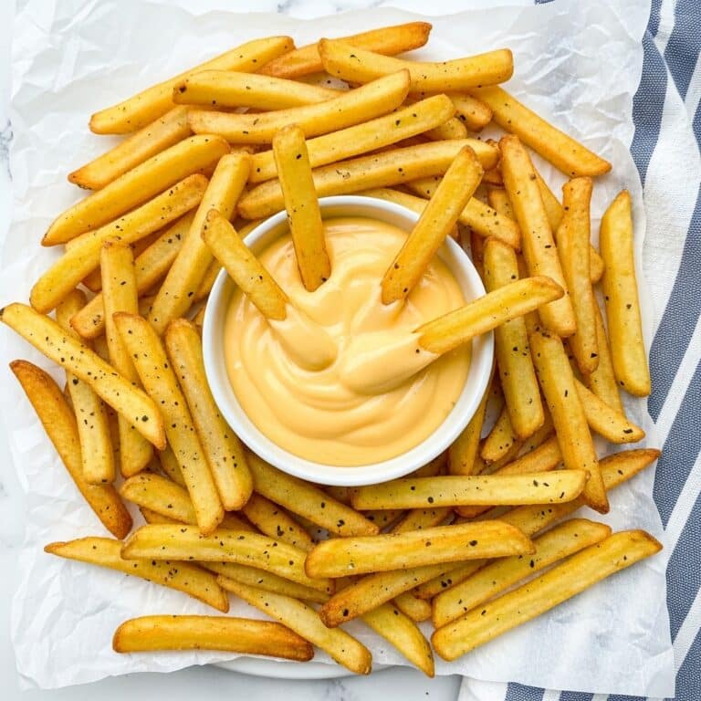 Cheese Sauce for Fries Recipe