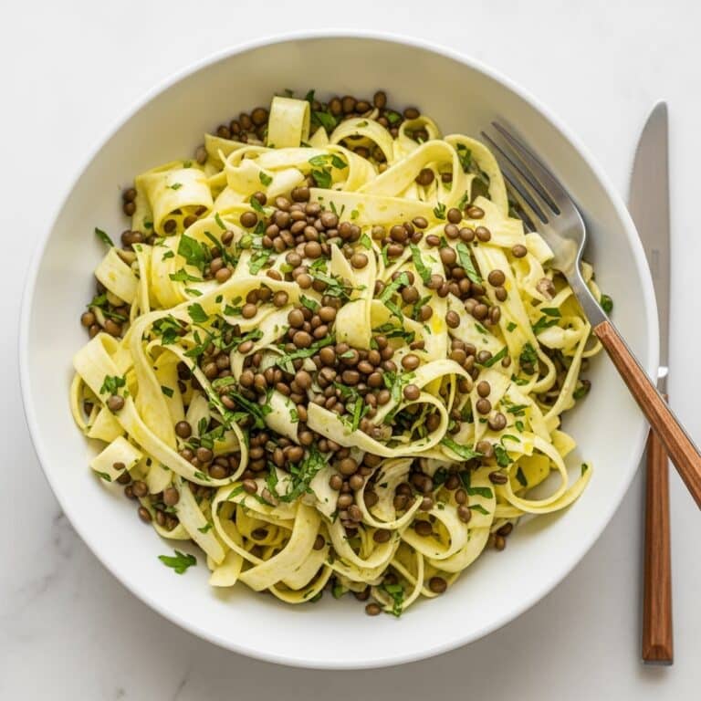 Fennel and Lentil Salad With Caper-Mustard Dressing Recipe