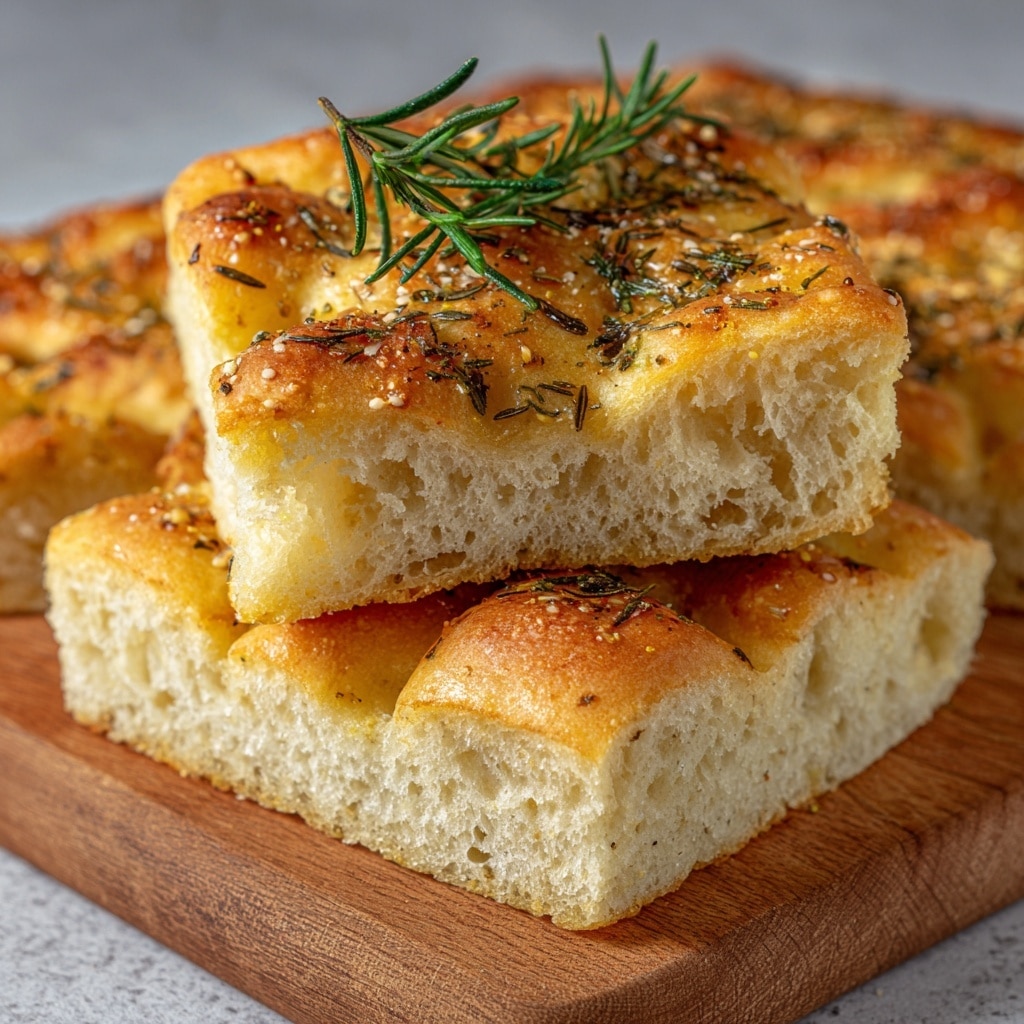 Sourdough Focaccia Bread Recipe - Recipe Image