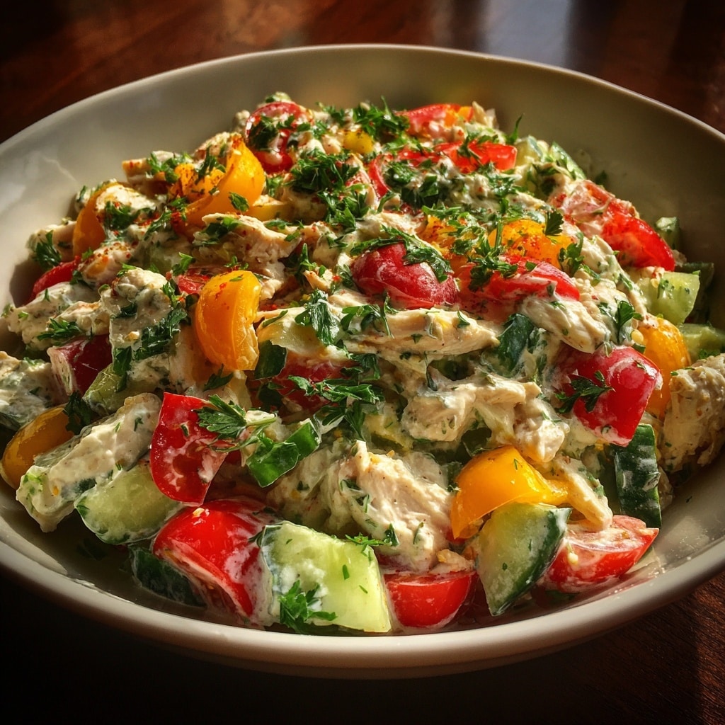 Pesto Chicken Salad Recipe - Recipe Image