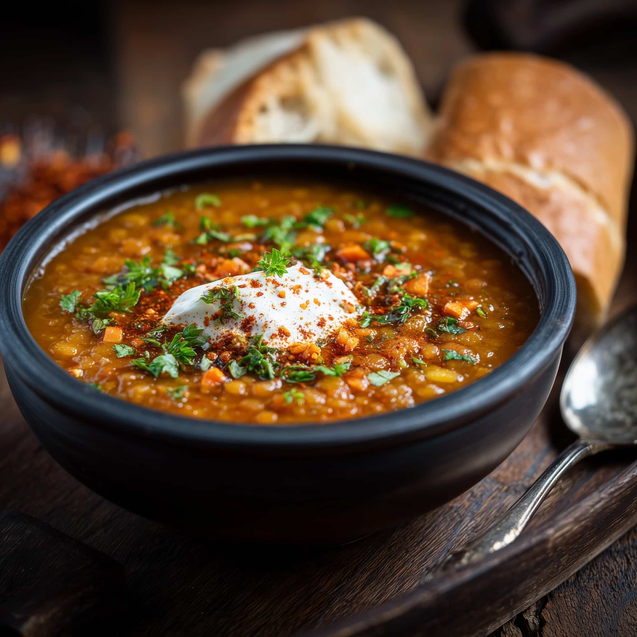 Moroccan Chickpea Soup Recipe - Recipe Image