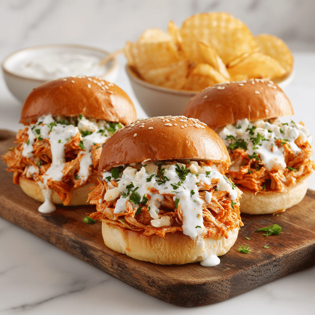 Hot Honey Chicken Sliders Recipe - Recipe Image