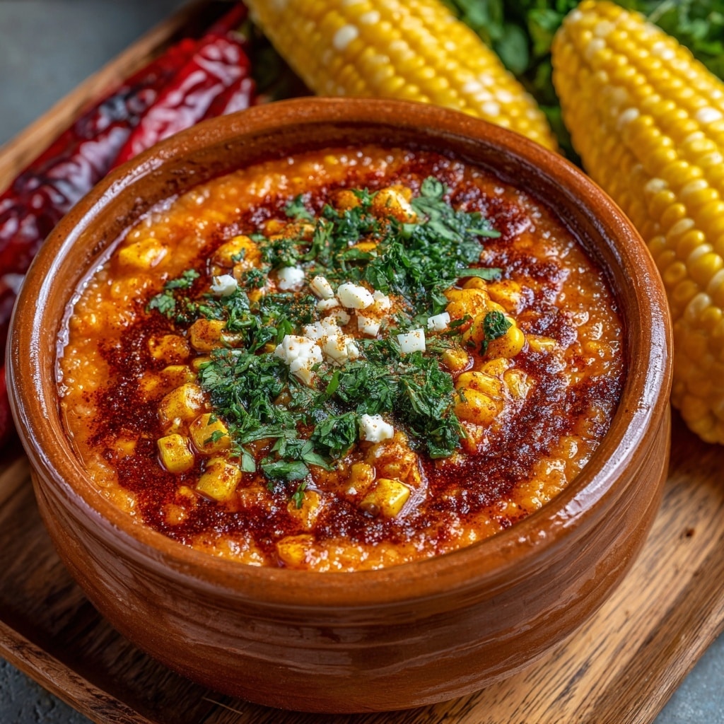 Smoky Tomato, Chipotle & Charred Corn Soup Recipe - Recipe Image