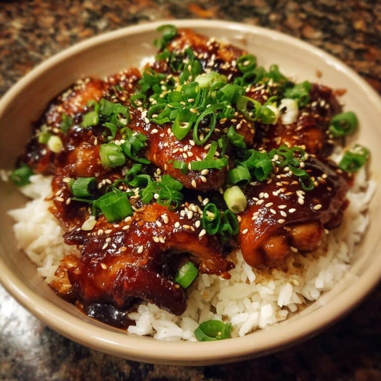 One-Pan Bold Honey BBQ Chicken Rice Recipe