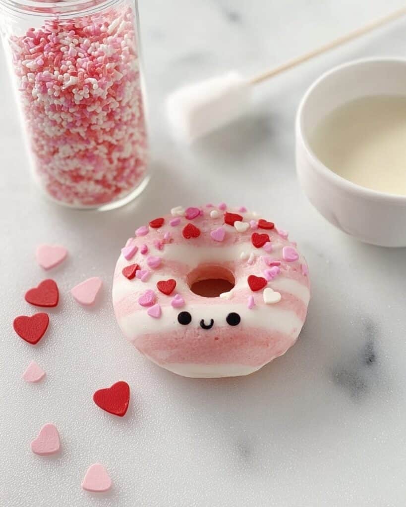 Valentine Mini Donuts Recipe