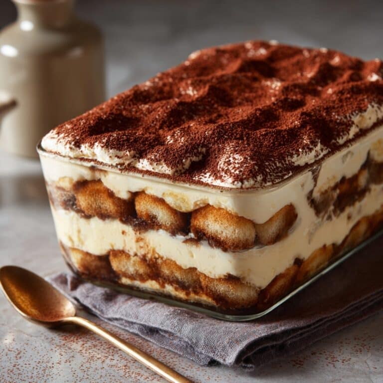 Classic Homemade Tiramisu Recipe