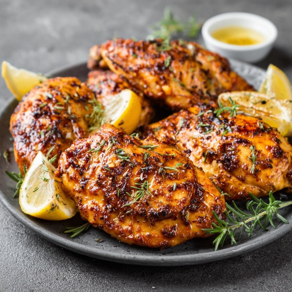 Lemon Garlic Chicken Recipe - Recipe Image