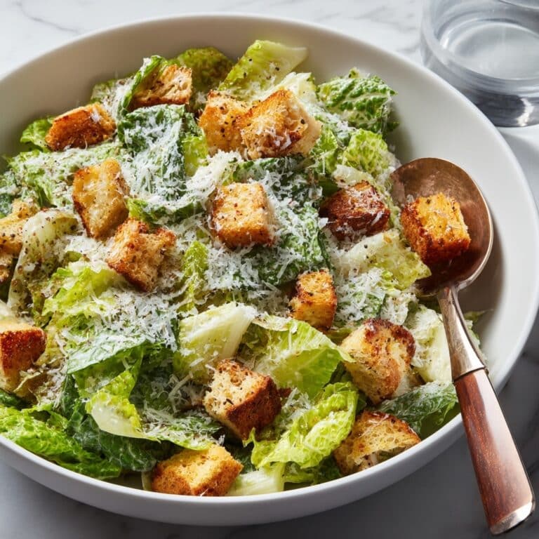 Creamy Caesar Salad Dressing Recipe