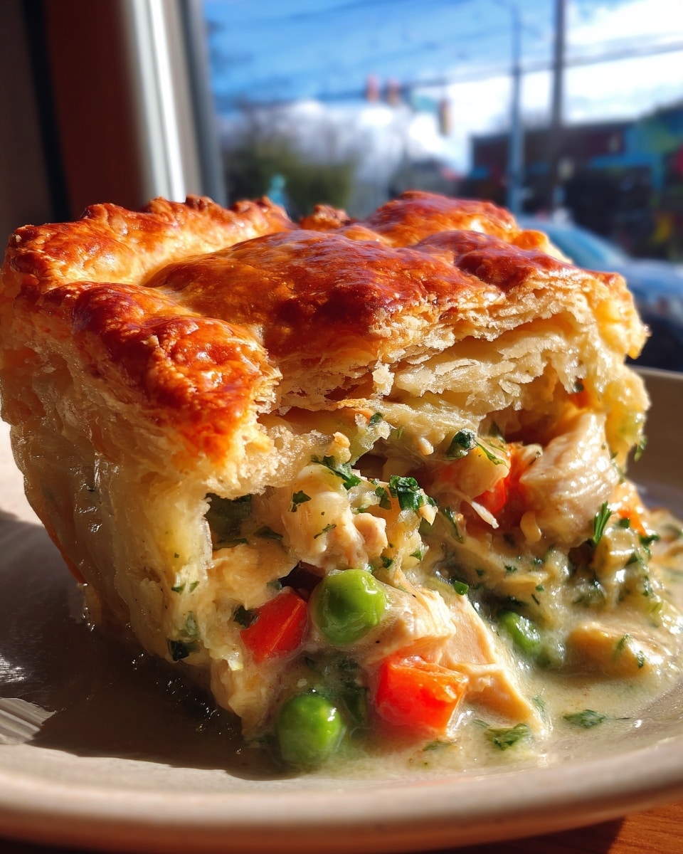 Creamy Turkey Pot Pie Recipe - Recipe Image