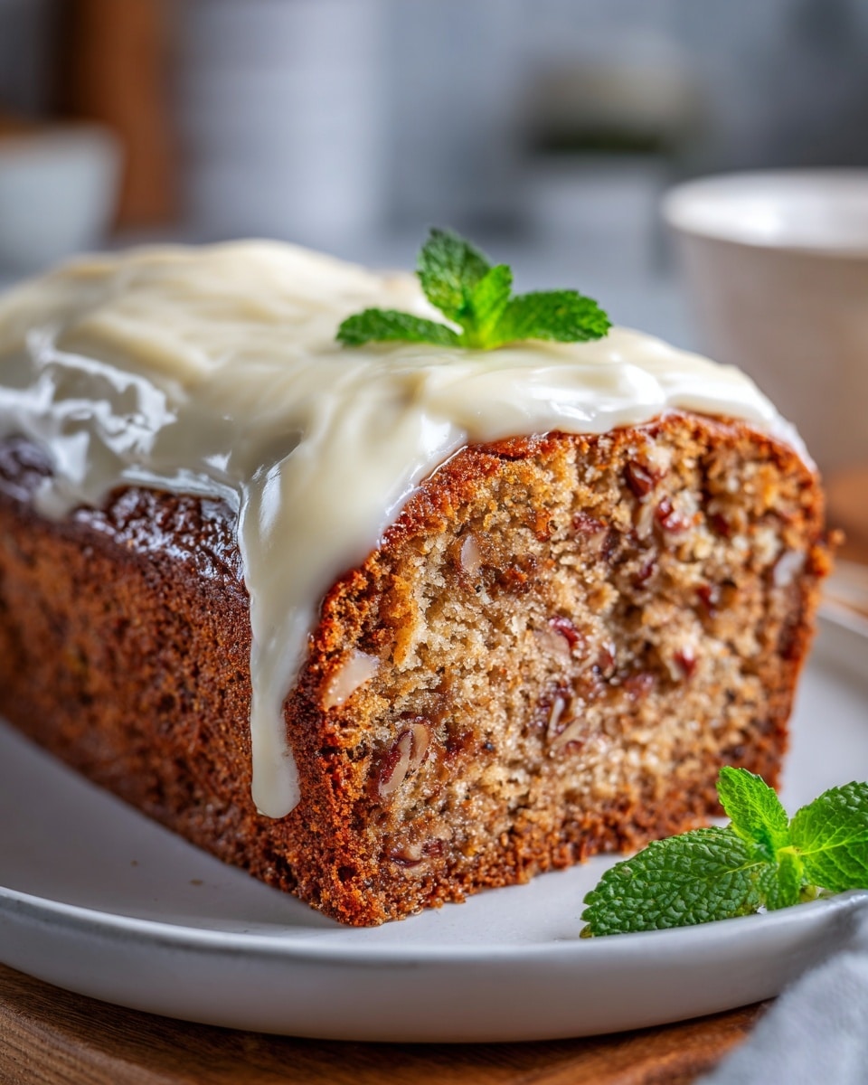 Carrot Cake Loaf with Vanilla Maple Ricotta Recipe - Recipe Image
